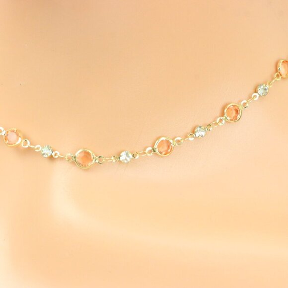 "Minimalist Necklace Chain, Elegant Jewelry for Women & Girls | MLCRC1420 - Picture 9 of 10